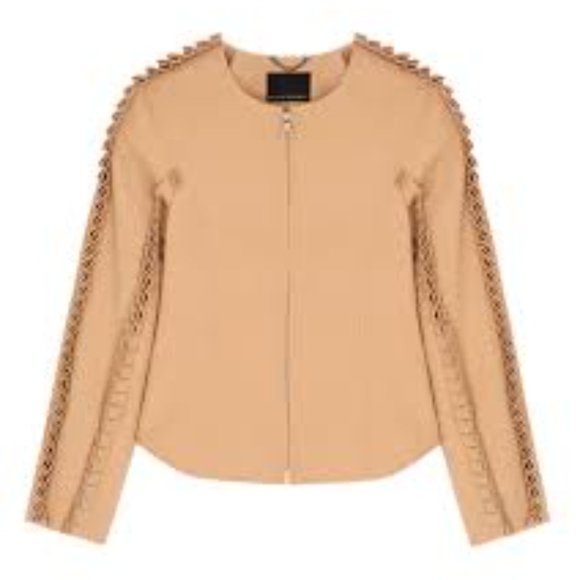 Olivia Palermo X BR Stunning Ruffle Jacket XS - Picture 3 of 12